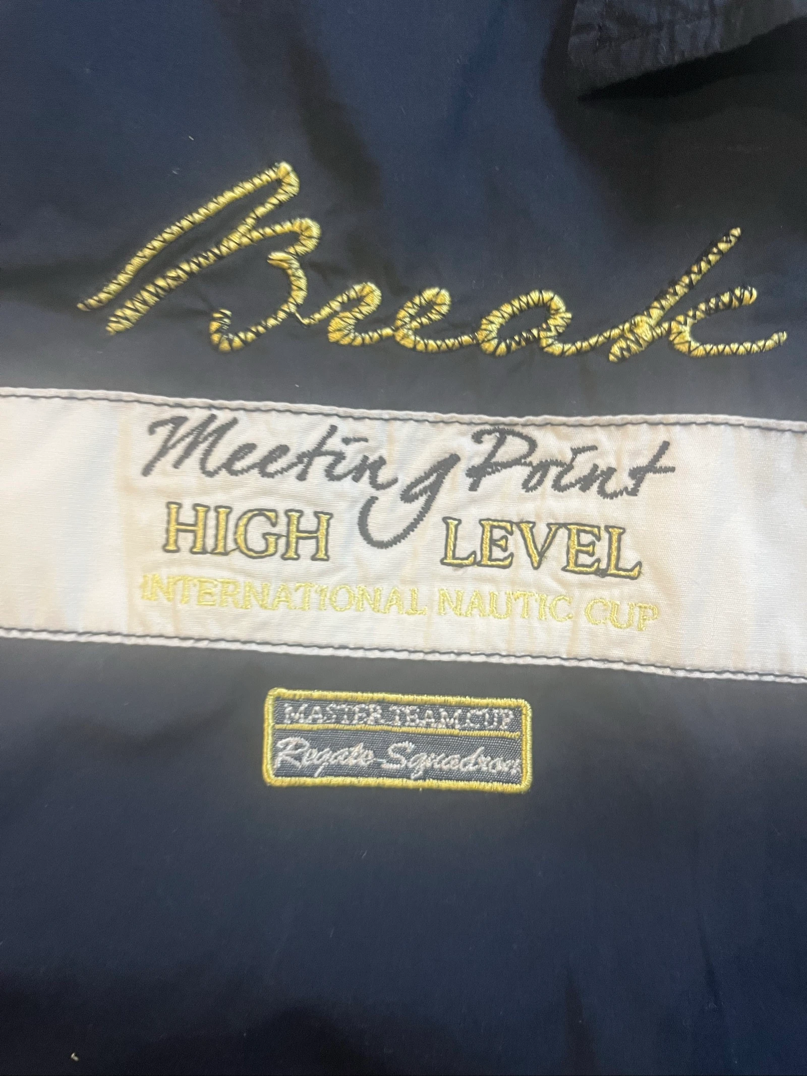 Camisa AT Company Break Water regata preta - Armand Thiery - tamanho G - muito bom estado – photo 4
